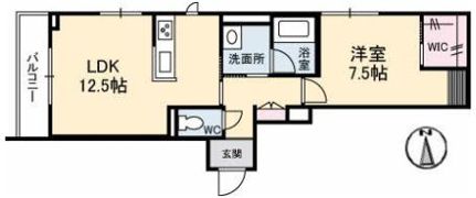 ガーデンズ ヒモリの間取り画像