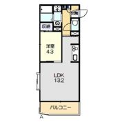 アリビオ富田の間取り画像