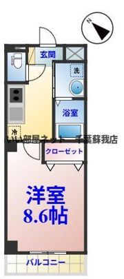 プランドール上中里の間取り画像