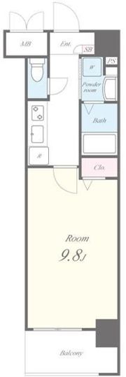 オズ レーベルの間取り画像