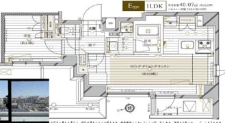 レガリス品川南大井Ⅱの間取り画像