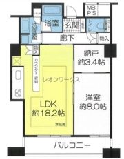 N4タワー（N4.TOWER）の間取り画像