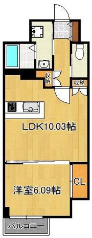 飛幡プライドの間取り画像