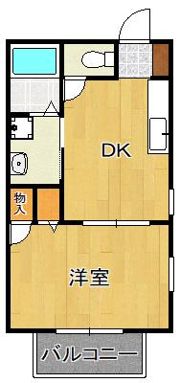プロムナードUSの間取り画像