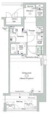 アクロス神戸住吉ステーションフロントの間取り画像