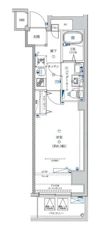 フェルクルール押上の間取り画像