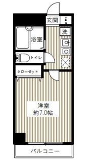 メテオーロ舞浜の間取り画像