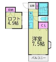 グレースハイム山王の間取り画像
