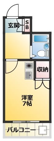 扇田ビルの間取り画像