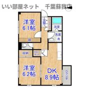 サンウィング稲荷町の間取り画像
