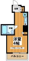 プリンセスコート赤堤の間取り画像