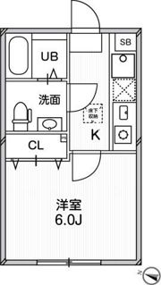 ルクール平和台の間取り画像