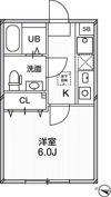 ルクール平和台の間取り画像