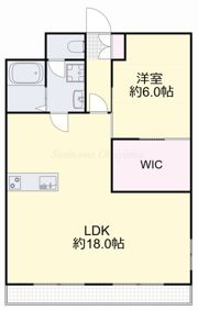 さつきマンションの間取り画像