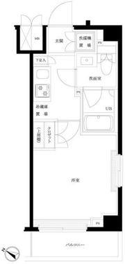 ルーブル横濱南太田弐番館の間取り画像