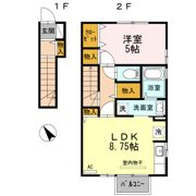 D-roomルフィーの間取り画像