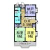 クオリティハイツAの間取り画像