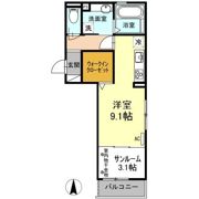 DWELL北島の間取り画像