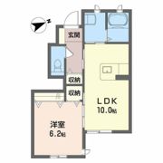 プレジール南観音の間取り画像