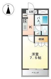 グリーンパレスⅢの間取り画像