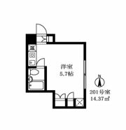 恵比寿ガーデンヒルズの間取り画像
