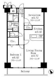 サンクレール高井戸の間取り画像