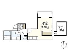 ファンタジービルの間取り画像