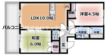 シャトレヴェールA棟B棟の間取り画像
