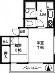 サンライフ旭の間取り画像