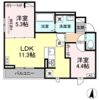 Primavera吉成台の間取り画像