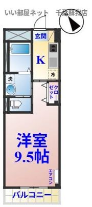 ユニヴァリィ ルークスの間取り画像