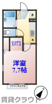 ジャックパレス Vの間取り画像