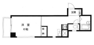 エスペランサ恵比寿の間取り画像
