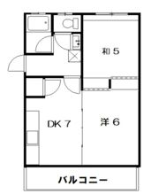 ウェルヒル舟入南の間取り画像