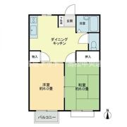 フォブール古高松Bの間取り画像