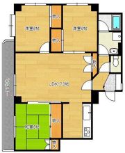 ロワールイン守恒の間取り画像