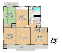 ハイムサンポートの間取り画像