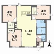 ユキコート斎院の間取り画像