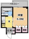 グリーンハイツ今津の間取り画像