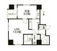 エスペランサK錦糸町の間取り画像