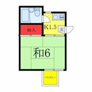 コーポ白山の間取り画像