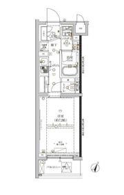 クレイシア新宿ノースの間取り画像