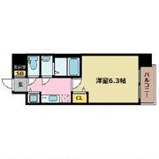プレサンス梅田東アルファの間取り画像