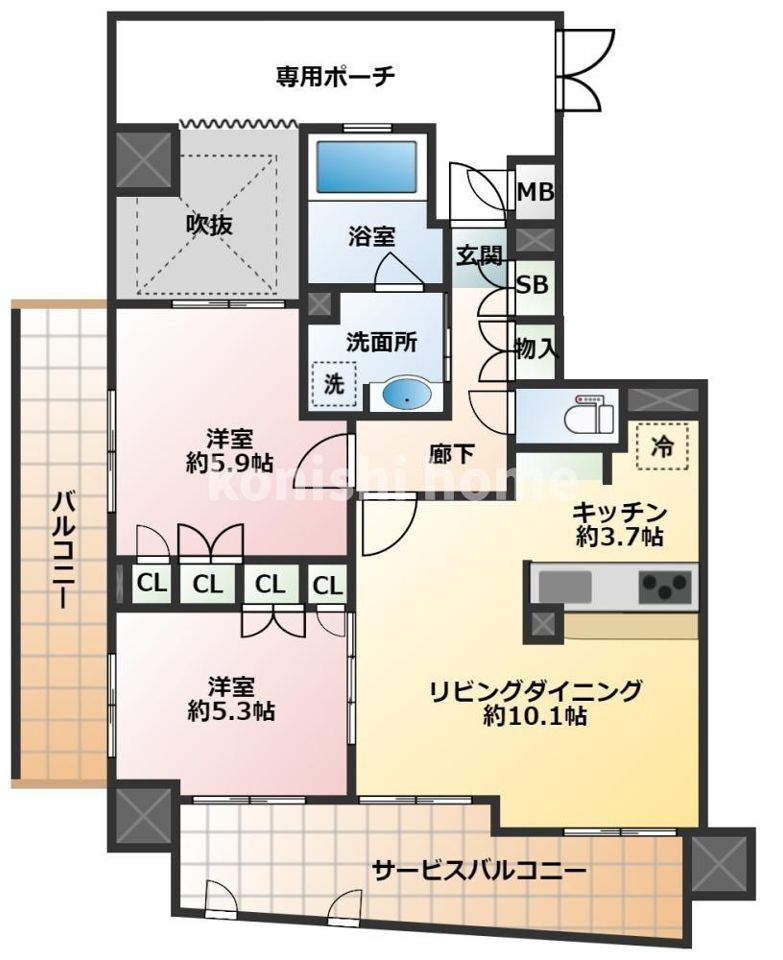 間取図