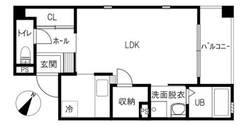 ゼフィール石引の間取り画像