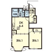 パークハイツの間取り画像