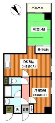 Liz平沼橋の間取り画像