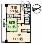 ジュビリーの間取り画像