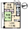ジュビリーの間取り画像