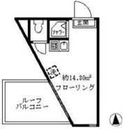 ハウスポートエデンの間取り画像